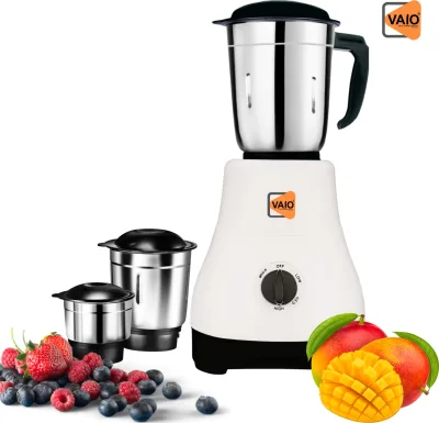 Vaio Nexa Mixer Grinder Juicer 750 W Mixer Grinder (Nexa | 3 Jars | White Black)